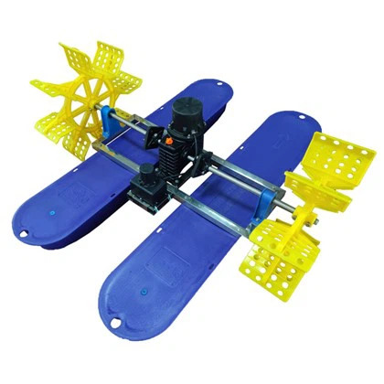 Aeratore a frequenza variabile tipo ruota idraulica